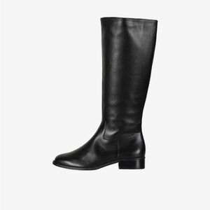 Walking cradles meadow extra wide calf black boots